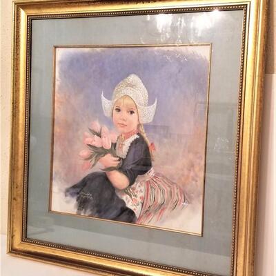 Lot #91  Brenda Burke Print "Little Dutch Girl"