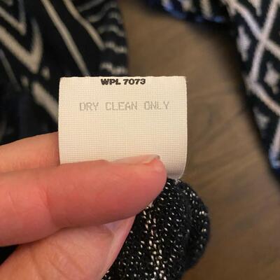 Retro Black & Gray Silver Geometric Diamond Button Front Cardigan Sweater