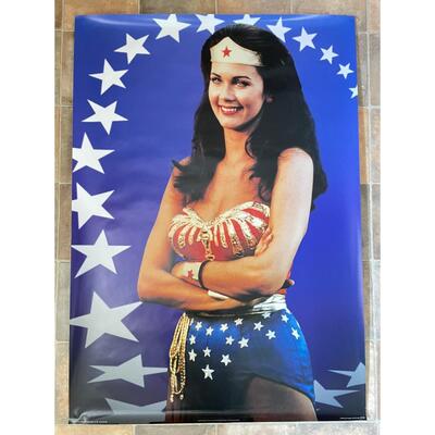 1999 â€œWONDER WOMANâ€ LYNDA CARTER POSTER