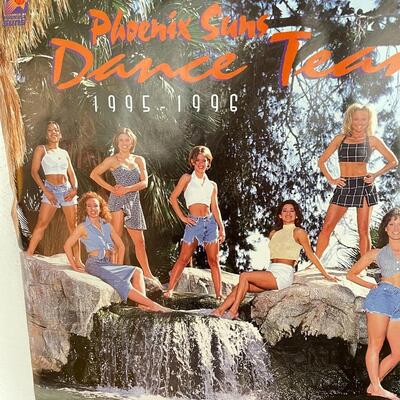 PHOENIX SUNS 1995-96 DANCE TEAM SMALL POSTER #1