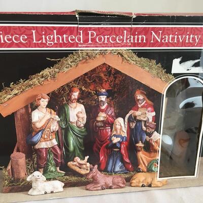 Lighted nativity 