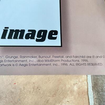 1996 â€œCAITLIN FAIRCHILDâ€ POSTER FROM â€œGEN 13â€ COMIC 