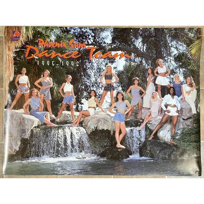 PHOENIX SUNS 1995-96 DANCE TEAM SMALL POSTER #2