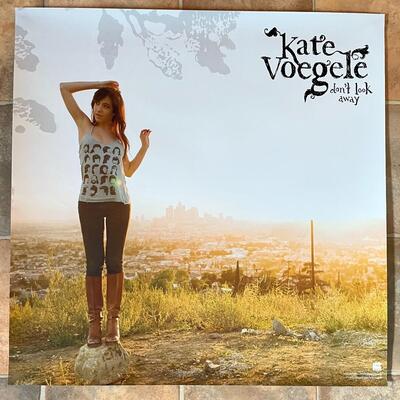 KATE VOEGELE â€œDONâ€™T LOOK AWAYâ€ DOUBLE-SIDED SMALL POSTER
