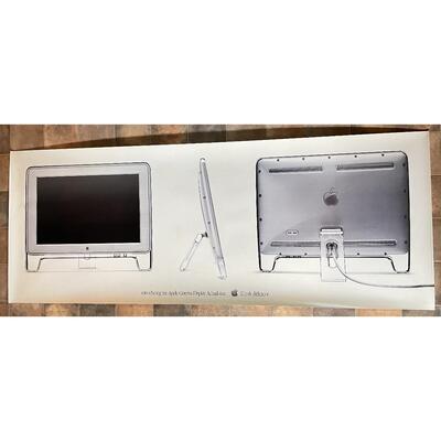 *GIANT* 1999 APPLE â€œCINEMA DISPLAYâ€ PROMOTIONAL POSTER