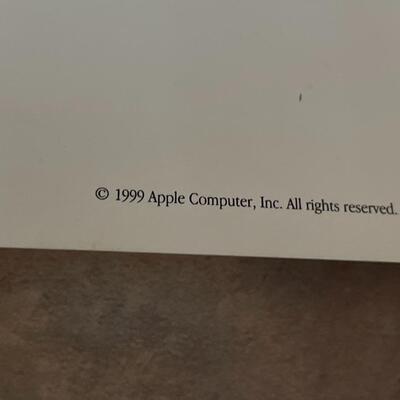 *GIANT* 1999 APPLE â€œCINEMA DISPLAYâ€ PROMOTIONAL POSTER