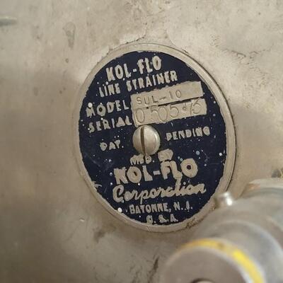 Lot 114: Vintage KOL FLO Line Filter 