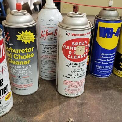 Lot 126: Assortment of Auto / Home Spray Lubricants 50%+