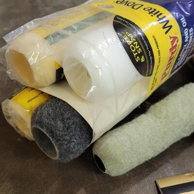 Lot 131: Assortment of New Unused Paint Roller Brushes 
