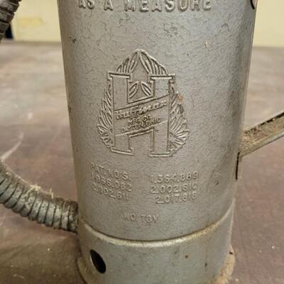 Lot 133: Vintage HUFFMAN Metal Spout Can 