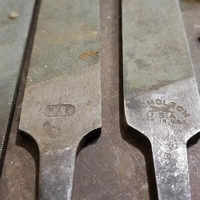 Lot 134: Assortment of Vintage Metal Files 