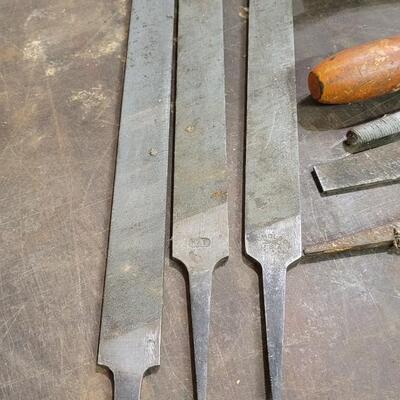 Lot 134: Assortment of Vintage Metal Files 