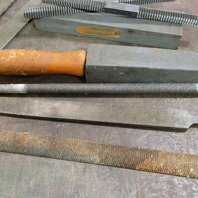 Lot 134: Assortment of Vintage Metal Files 
