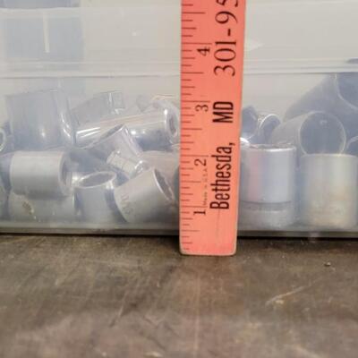 Lot 135: Assortment of Various Size/Maker Sockets 