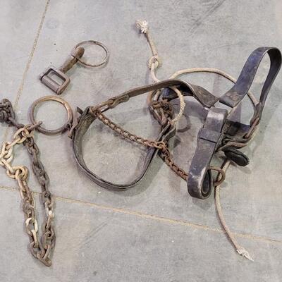Lot 139: Vintage Horse Tack Bundle ã€ŠAã€‹