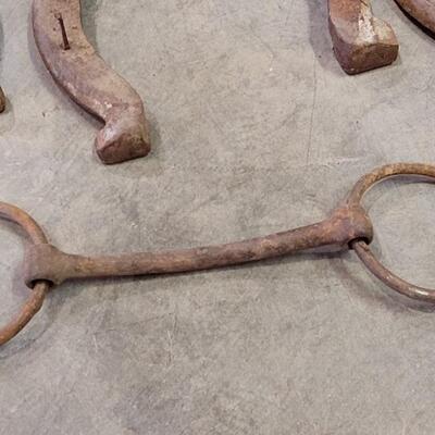 Lot 143: Assortment of Vintage Horseshoes 