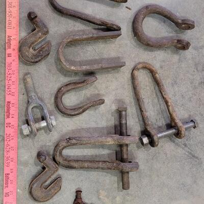 Lot 144: Assortment of Vintage Metal Union Hardware