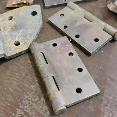 Lot 150: Assortment of Vintage Door Hinges 