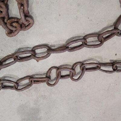 Lot 159: Assorted Metal Chain Link Sections 