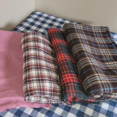 Lot 173: Flannel & Wool Fabric Lot I