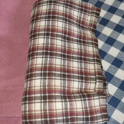 Lot 173: Flannel & Wool Fabric Lot I