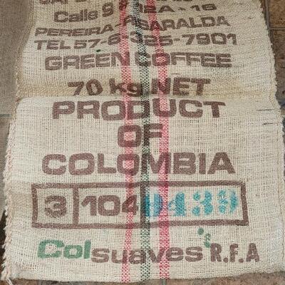Lot 177: Burlap Sacks (2)