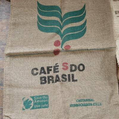 Lot 177: Burlap Sacks (2)