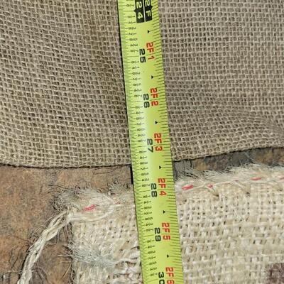 Lot 177: Burlap Sacks (2)
