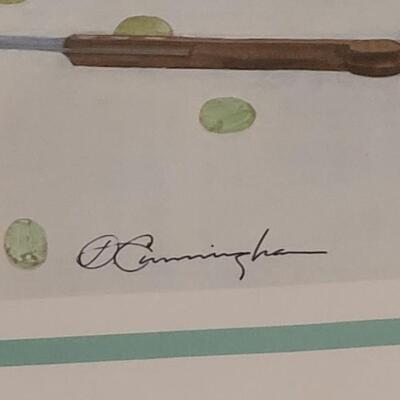 Lot 183: Still Life Print by Cunningham 