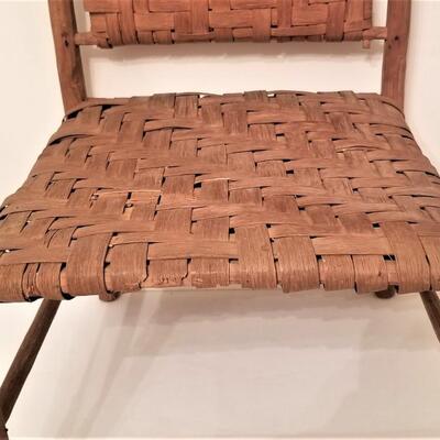 Lot #96  Vintage Child's Chair
