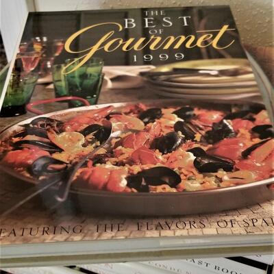 Lot #108  Lot of Best of Gourmet Magazine Hardbacks 1986-2007 with indexes