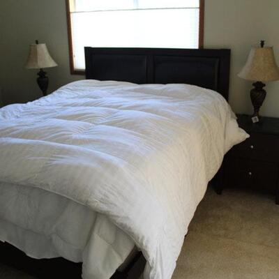 Guest bedroom set, appears unused, included Sealy Posturepedic matress