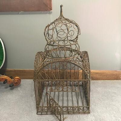 BIRD CAGE DECO