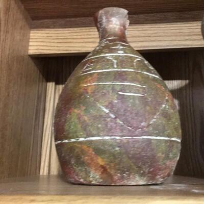 3 PC POTTERY DECO