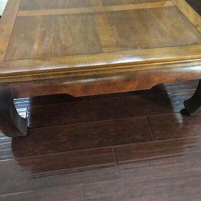 Henredon ARTESAN MING COFFEE TABLE AND END TABLE