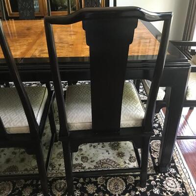 11 PC CENTURY FURNITURE OF DISTINCTION -DINING SUIT - RAYMOND K. SABOTA - CHIN HUA