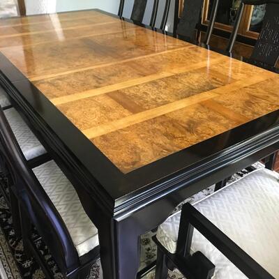 11 PC CENTURY FURNITURE OF DISTINCTION -DINING SUIT - RAYMOND K. SABOTA - CHIN HUA
