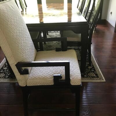 11 PC CENTURY FURNITURE OF DISTINCTION -DINING SUIT - RAYMOND K. SABOTA - CHIN HUA