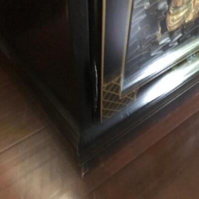 JASPER ORGINAL - HALLMARK OF DISTINCTION - CHINOISERIE  FOYER BUFFET, MIRROR & DECO BOX