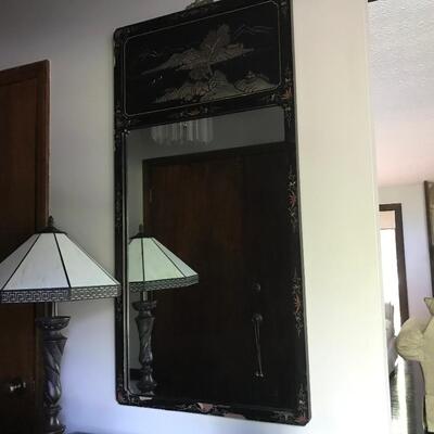 JASPER ORGINAL - HALLMARK OF DISTINCTION - CHINOISERIE  FOYER BUFFET, MIRROR & DECO BOX
