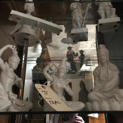 13 PC FIGURINES/STATUETTES 