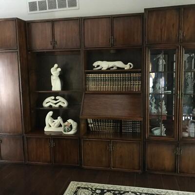 STANLEY 4 PC STUDY WALL UNITS