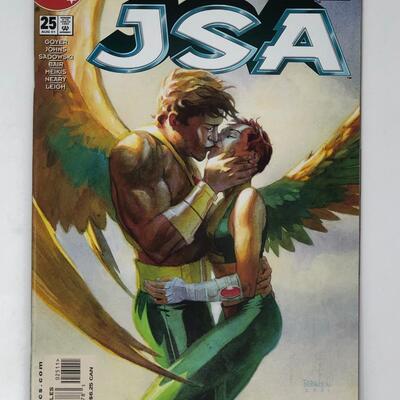 DC, JLA, 25, return of hawkman