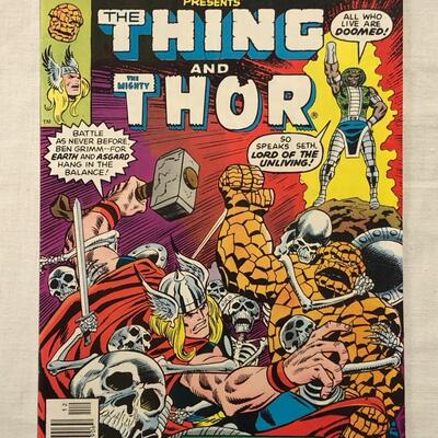 Marvel The Thing And Thor #22