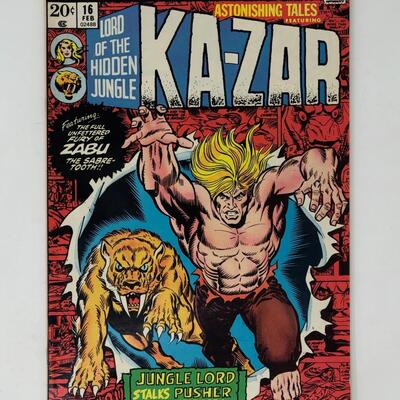 MARVEL, ASTONISHING TALES, 16