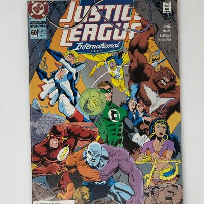 DC, JUSTICE LEAGUE INTERNATIONAL, 60 