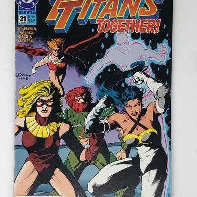 DC, TEAM TITANS, 21