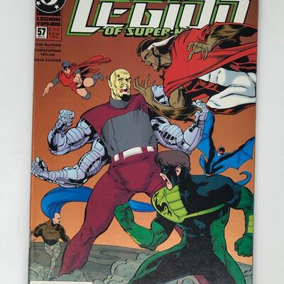 DC, LEGION of SUPER HEROS 57 