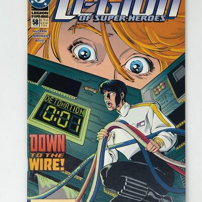 DC, LEGION OF SUPER HEROS 58 