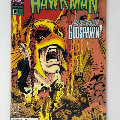 DC, HAWKMAN, 9 